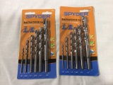 Spider Bradpoint drill bit set