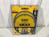 DeWalt 12 inch blade set