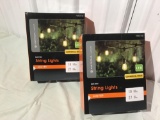 Solar LED string lights