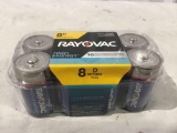 Rayovac D size batteries