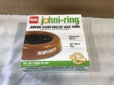 Jumbo reinforced wax ring