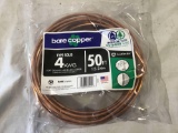 4 ga solid copper grounding wire