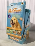 Pet fresh wash mitts