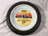 Marathon flat free wheel and tire