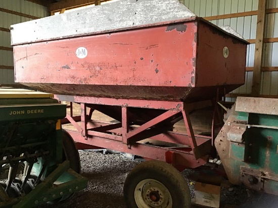 J&M gravity bin wagon