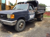 F450 dump truck