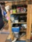 30 inch wide shelf unit with all contents