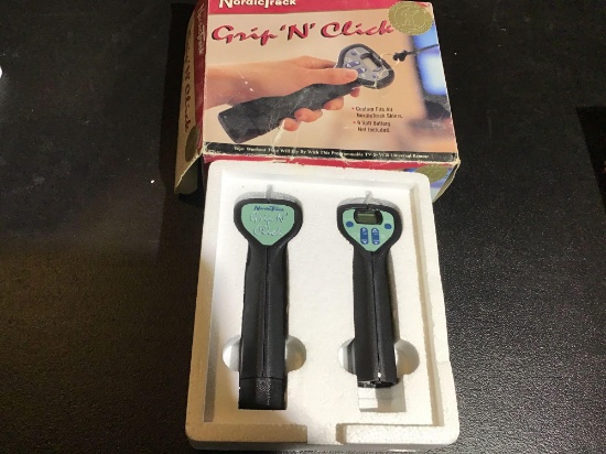 Nordic track grip and click controls