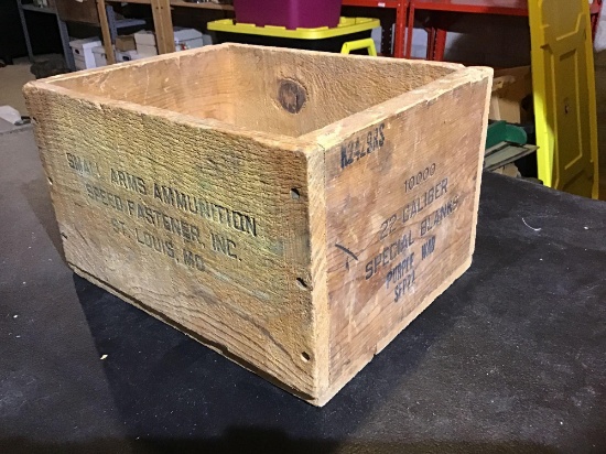 Small arms ammunition box