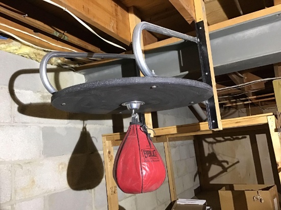 Everlast speed bag with mounting brackets