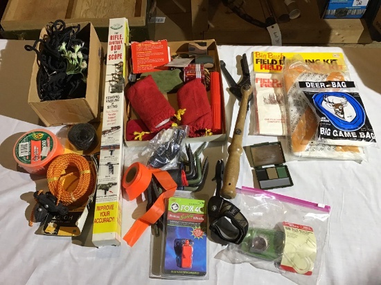 Miscellaneous hunting supplies