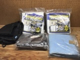 Miscellaneous tarps, cloths and haulers