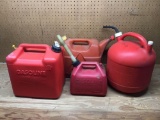 4 gas cans