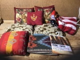 Blankets and pillows