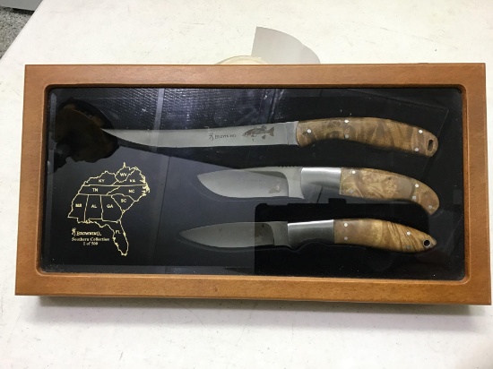 Browning Southern Collection 3 Pc Knife set