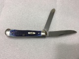 Case twin blade folding knife