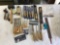 Lots of miscellaneous new and used chisels