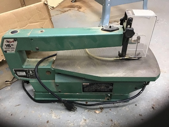 Grizzly 16 inch variable speed scroll saw