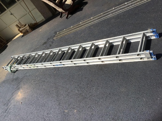 28 foot Werner aluminum extension ladder