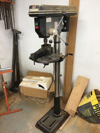 Jet floor model drill press,