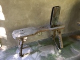 Vintage cobblers bench