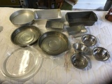 Miscellaneous cake, pie and bread pans