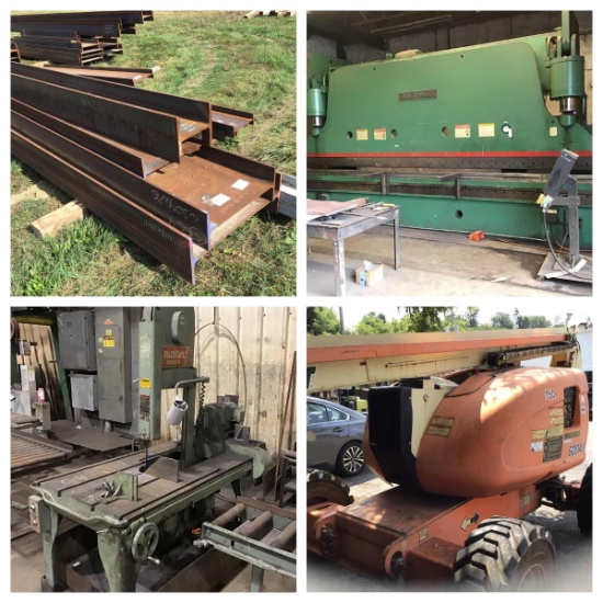 Steel Fab Inventory Reduction Auction