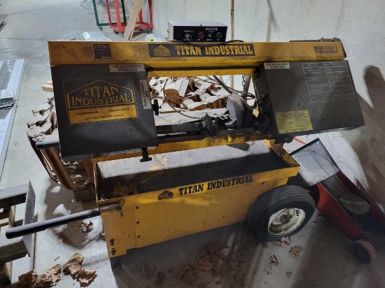 Titan industrial band saw