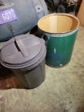 Trash can and barrel