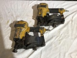 2 Stanley Bostitch coil nailers