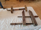2 vintage clamps