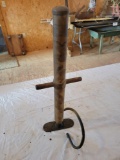 Antique air pump, appears to be brass