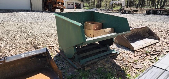 Tipping Dumpster