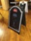 Stella Artois double sided folding chalk board sign