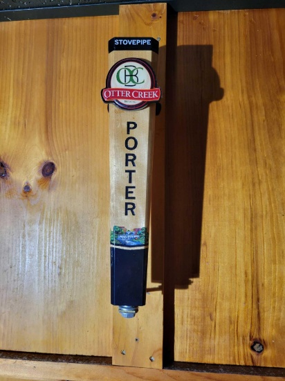 Otter Creek beer tap handle