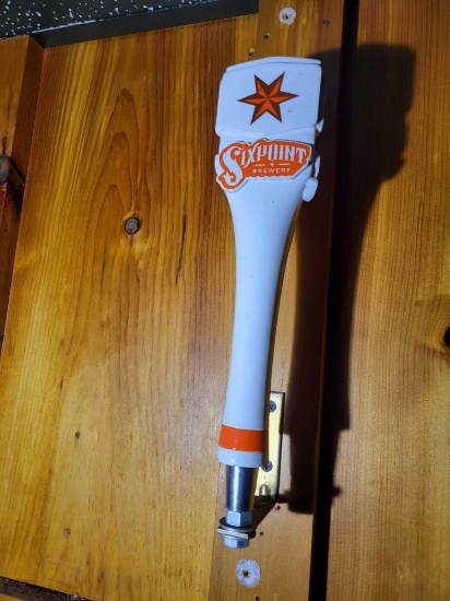 Sixpoint Brewery beer tap handle