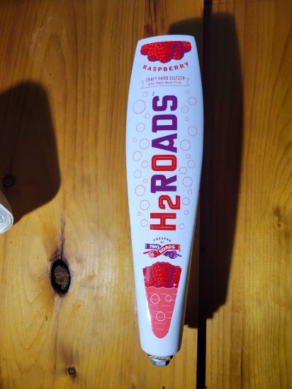 H2Roads beer tap handle