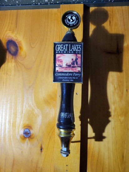 Great Lakes beer tap handle