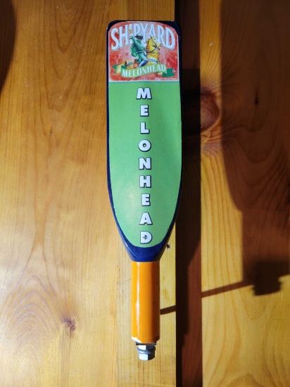 Shipyard melonhead beer tap handle