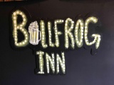 Bullfrog Inn sign