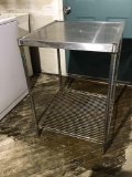 Stainless steel shelf