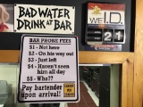 Bar signs