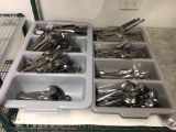 Plastic organizers with utensils