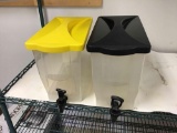 Lrg plastic drink dispensers