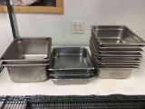 Stainless steel deep pans