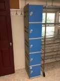 5 unit locker