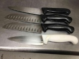 4 kitchen knives