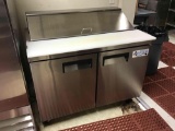 Avantco cooling salad and sandwich prep system