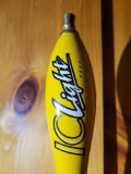 IC Light beer tap handle