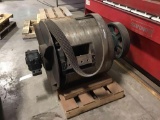 Morbark 15R chipper drum with bearings, belt and sheave